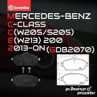 ผ้าเบรคหน้า BREMBO MERCEDES BENZ E W213 (220D AMG) (350e AMG) ปี 16-> (P50118B/C)