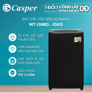 [LẮP 0Đ HCM/HN] Máy giặt cửa trên Casper 10KG WT-10NB3 - Chính hãng - Bảo hành 2 năm