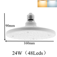 OU BANG 2022 News LED Lens type flying saucer light E27 For Home Cool white/Warm white Led Lamp AC 2