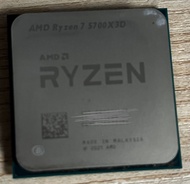AMD RYZEN 5 5700X3D CPU 及技嘉 B550M DS3H主機板