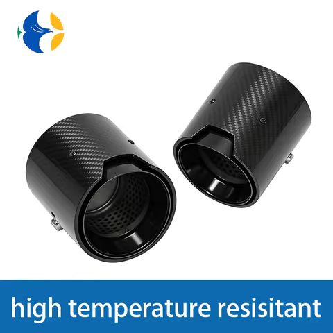 1 pcs For M Logo 2 Series F22 F23 M235i M240i F20 F21 M135i M140i M Performance Carbon Fiber Car Exh