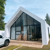 Vila 230 m² dengan 3 bilik tidur dan 2 bilik mandi peribadi di Setiabudi (Casa de Gaudi Lembang)