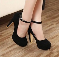 พร้อมส่งจากไทยZASHION รองเท้าแฟชั่นส้นสูงผู้หญิง   Elegant Premium Women High Heels Ankle Heels