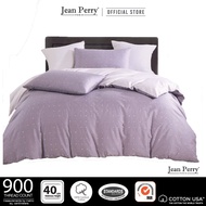 Jean Perry Herel Cotton KING Fitted Bedsheet Set (without Comforter / Quilt Cover) - Cotton USA 900T
