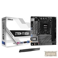 ASRock Z790M-ITX WiFi Mini-ITX Motherboard, Intel 12th-13th Gen CPU (LGA1700) Compatible, Z790 Chips