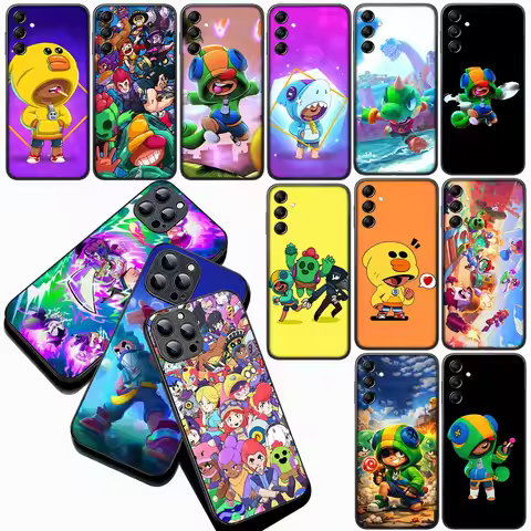 Wallpaper Stars Cartoon Leons Casing Phone Cover for Samsung Galaxy S22 S21 S20 FE Ultra Plus A07 A1