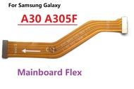 สายเมนบอร์ดโค้งหลักเชื่อมต่อบอร์ดแท่นชาร์จ USB ดั้งเดิมสำหรับ A305F A30 Samsung Galaxy