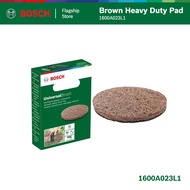 BOSCH Home & Cleaning 3pcs Power Scrubber Brown Heavy Duty Pad - 1600A023L1