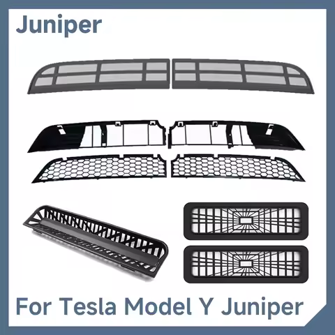 For Tesla Model Y Juniper Accessories Lower Bumper Anti Insect Net Air Conditioning Inlet Net for Te