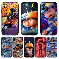 for Realme Narzo 70X N65 GT neo 3T P1 C85 C75x C75 C71 15X KG34 anime BoBoiBoy Casing 7Y4 Black TPU 
