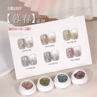 【现货】GAOY戈雅亮片甲油胶2025年爆闪牛郎指甲胶美甲店专用GAOY Goya Sequins Nail Polish 202520251204