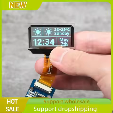 Excellent 1.51-Inch Transparent OLED Screen OLED Display 128X64 Resolution Display SPI/IIC I2C Paral