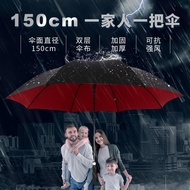 Automatic Long-handled Umbrella Golf Oversized Umbrella 180cm Extra Thick Large Umbrella Wind-resist