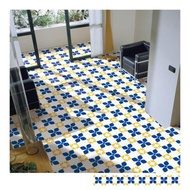 復古花磚壁貼 G款 歐風自黏壁紙 瓷磚牆貼 磁磚貼紙 踢腳線 防水