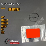 T2 DAIHATSU AVY L7 L9 PASSO K3 K3-VE 3SZ 3SZ-VE IDLE VALVE GASKET