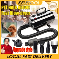Pet Hair Dryer 6500W Dogs Pet Dog Cat Grooming Blower Fast Blow-Dryer Warm Wind High Speed Pet Dog B