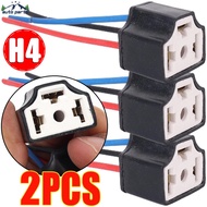 3-hole H4 Car Bulb Lampholder - Headlight Bulb Light Beam - Ceramic Bracket - H4 Headlight Connector