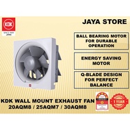 KDK Wall Mounted Exhaust Ventilating Fan  KDK 20AQM8/ KDK 25AQM7/ KDK 30AQM8