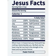 Christian Faith Sticker | Matte Die Cut Waterproof Sticker | Bible Verse Sticker