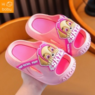 Wang Wang team summer childrens sandals and slippers new cartoon boys soft bottom outdoor indoor bath home slippers slippers