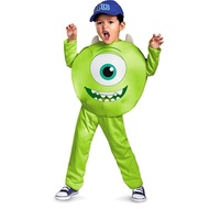 Halloween Prince Children's Costume COSPLAY Mike Wazowski Monsters University 3-Piece Set