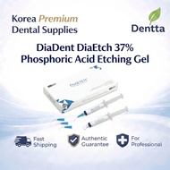 DiaDent DiaEtch Dental Regular Pkg 3ml x5 Syringes + 10 Tips