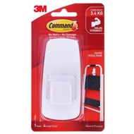 (3M 17004)CommandTM Jumbo Utility Hook 1 Hook/Pack