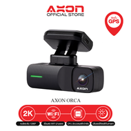 AXON Orca 2K GPS Dash Cam 1440P กล้องติดรถยนต์ กล้องหน้ารถ มีGPS เชื่อมต่อ Wifi อัจฉริยะ 130° มุมกว้าง มองเห็นได้ในเวลากลางคืน ควบคุมผ่าน APP รับประกันศูนย์ประกัน 2 ปี