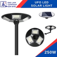 Solar Light 3 Head Round UFO Solar Lamp Garden Light