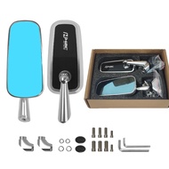 กระจกมองข้างขาสั้น ARM CNC เลนส์สีฟ้า วัสดุแข็งแรงทนทาน ผลิตในประเทศไทย (กระจก H2C)