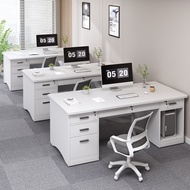 Office desk staff workstation office desk and chair combination simple modern executive desk single 