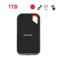 2025 Original SSD Hard Disk 1TB ฮาร์ดไดรฟ์ภายนอก 2TB ฮาร์ดดิสก์ไดรฟ์มือถือความเร็วสูงสําหรับแล็ปท็อป