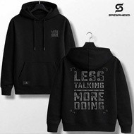 Men's Distro Hoodie Sweater Sweeter Hudy Positive Vibes White Hudie Sweater for Men ML XL XXL Hoodie