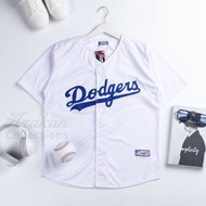 PLAIN WHITE DODGERS BASEBALL JERSEY