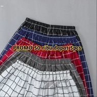 Again lotto UNISEX Short Tartan Pants, 50 Thousand Get 5pcs