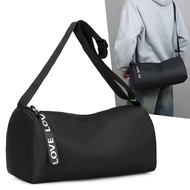 Men Large-Capacity Shoulder Bag Nylon Water-Repellent Messenger Bag Men's Bag Large-Capacity Shoulde