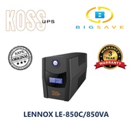 KOSS LENNOX LE-850C/850VA LENNOX TOUCH SCREEN UPS (850VA 480W)