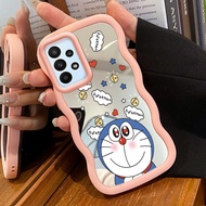 Case For Samsung A23 4G A23 5G F23 5G M23 5G Case Cartoon Pattern HP Cesing Macaron Case Mirror Sili