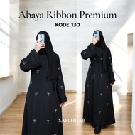 Premium Abaya Code 130 | Abaya Coquette/Ribbon