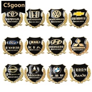 C5GOON 3D Metal Car VIP Motors Emblem Badge Decal Trunk Emblem Rear Body Tailgate Accessory Adhesive