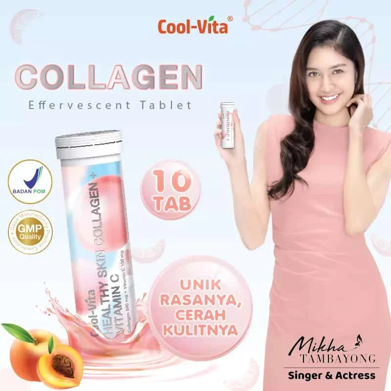 COOL-VITA HEALTHY SKIN COLLAGEN + VITAMIN C EFFERVESCENT