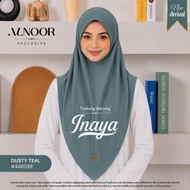 Alnoor Exclusive Tudung Sarung Mosscrepe Murah dan Cantik Elegant Hijab Saiz nstant Wanita Muslimah 