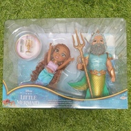 Disney The Little Mermaid Ariel & King Triton Petite Gift Set - birthday Gift