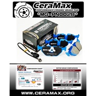 Ceramax Ceramic MG-PN0028 BMW E39 520i 523i 525i 528i 530i rear brake pad