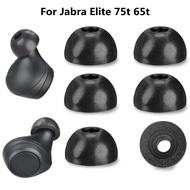 Memory Foam Ear Tips Replacement for Jabra Elite 75t 65t Headphone Earbuds S M L