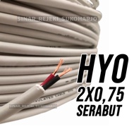 HYO CABLE 2X0.75 Stranded Electrical Cable 2 X 0.75 Per Meter