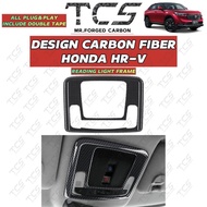 TCS HONDA HRV 2022-2024+ NEW FACELIFT CARBON FIBER READING LIGHT FRAME GARNISH ACCESSORIES
