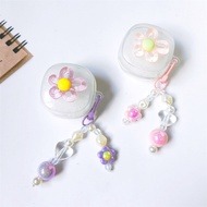 Cute Flower For Baseus E20 E19 E18 E17 BD1 Case WM01 WM02 Plus Soft TPU Transparent Protective Cover