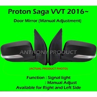 Proton Saga VVT 2016 ~ Front Door Side Mirror Right And Left Manual 2 Wayar Auto 5 Wayar