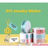 D11 Label Jewellry Sticker Paper Roll Jing Chen (Niimbot) D11 Label Printer, 14mm Series
